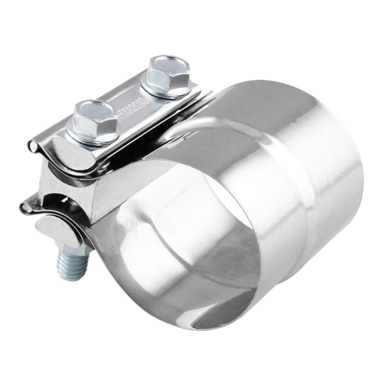2.0 inch Car Turbo Exhaust Downpipe Stainless Steel Lap Joint Band Clamp - Booster Cable & Clip by buy2fix | Online Shopping UK | buy2fix