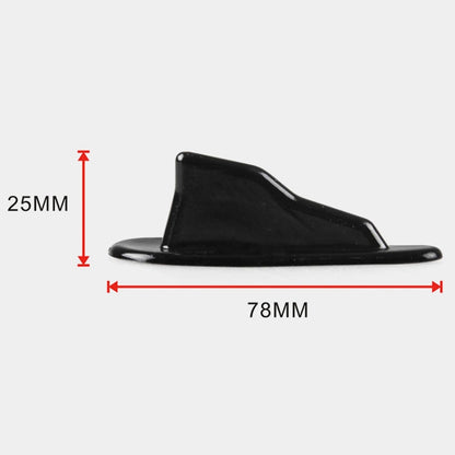 10 PCS Universal Car Black Shark Fin Diffuser Vortex Generator Roof Spoiler by buy2fix