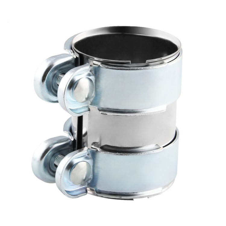 2.0 inch Car Turbo Exhaust Downpipe Low carbon Stainless Steel Lap Joint Band Clamp by buy2fix