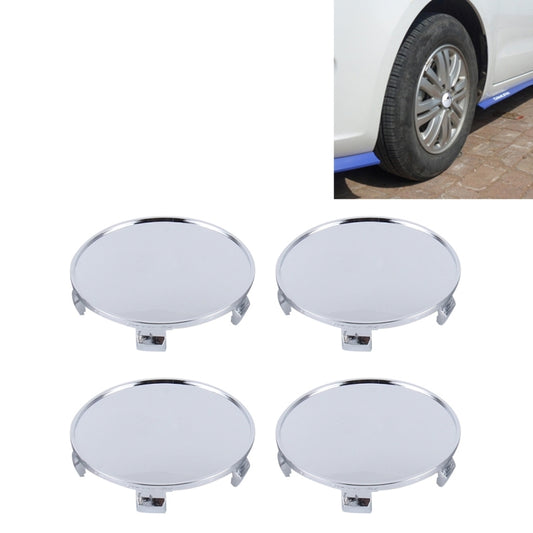 4 PCS Metal Car Styling Accessories Car Emblem Badge Sticker Wheel Hub Caps Centre Cover - Wheels Tires & Parts by buy2fix | Online Shopping UK | buy2fix