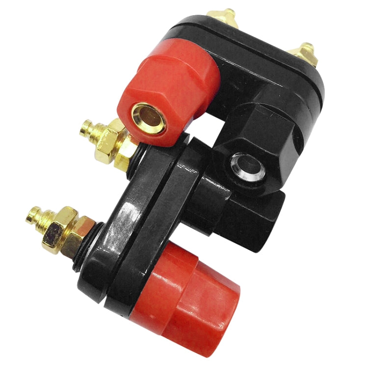 5 PCS Car Double Terminals Red Black Hexagon Connector Amplifier Terminal Speaker Plug Jack -  by buy2fix | Online Shopping UK | buy2fix