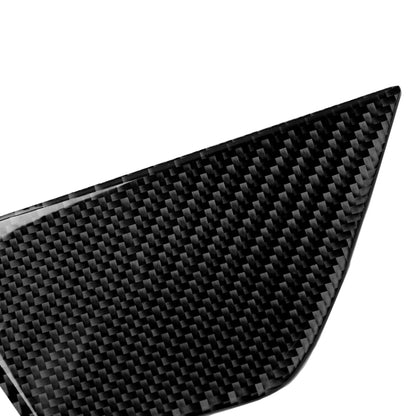 2 PCS German Flag Car Carbon Fiber Right Drive Seat Adjustment Panel Decorative Sticker for Mercedes-Benz W204 2007-2013 by buy2fix