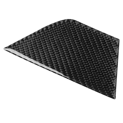 2 PCS Car Carbon Fiber Seat Adjustment Panel Decorative Sticker for Mercedes-Benz W204 2007-2013 by buy2fix