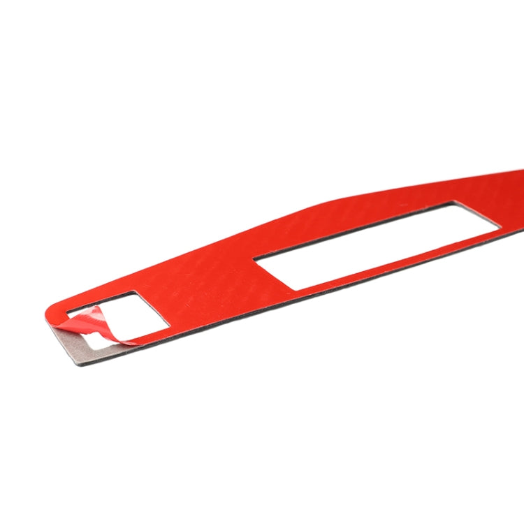 Car Carbon Fiber Center Console Panel Decorative Sticker for Mercedes-Benz W204 C Class 2007-2010 by buy2fix