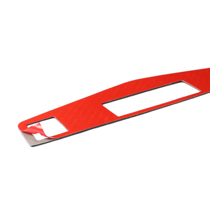 Car Carbon Fiber Center Console Panel Decorative Sticker for Mercedes-Benz W204 C Class 2007-2010 by buy2fix