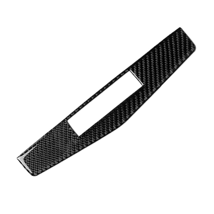 Car Carbon Fiber Center Console Panel Decorative Sticker for Mercedes-Benz W204 C Class 2007-2010 by buy2fix