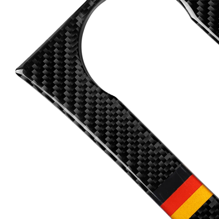 Car German Flag Carbon Fiber Air Conditioning Panel Decorative Sticker for Mercedes-Benz W204 C Class 2007-2010 by buy2fix