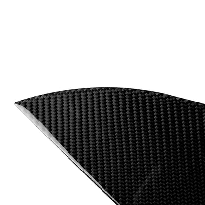 Car Carbon Fiber Front Door Slot Panel Decorative Sticker for Mercedes-Benz W204 C Class 2007-2013 by buy2fix