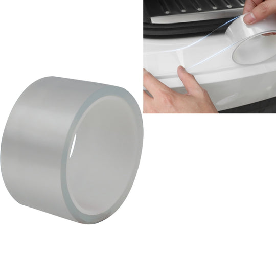 Bande anti-collision invisible universelle pour porte de voiture, protections, garnitures, autocollants, taille: 5 cm x 3 m