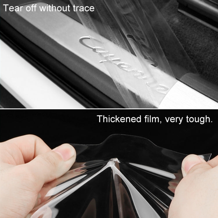 Universal Car Door Invisible Anti-collision Strip Protection Guards Trims Stickers Tape, Size: 10cm x 10m by buy2fix