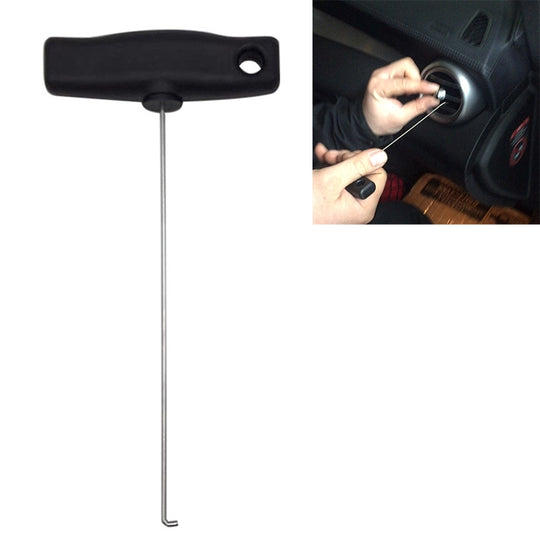 20 cm Auto-Armaturenbrett-Entfernungswerkzeug Auto-Entfernungswerkzeuge Aufbewahrungsbox Luftauslass Ziehen Haken zum Entfernen für Mercedes-Benz 140589023300 / Audi T40207