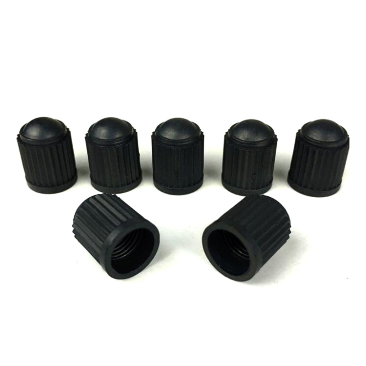 200 PCS Black Tire valve Dust Rubber Cap For Bicycle And Car, Diameter: 10mm(Black) by buy2fix