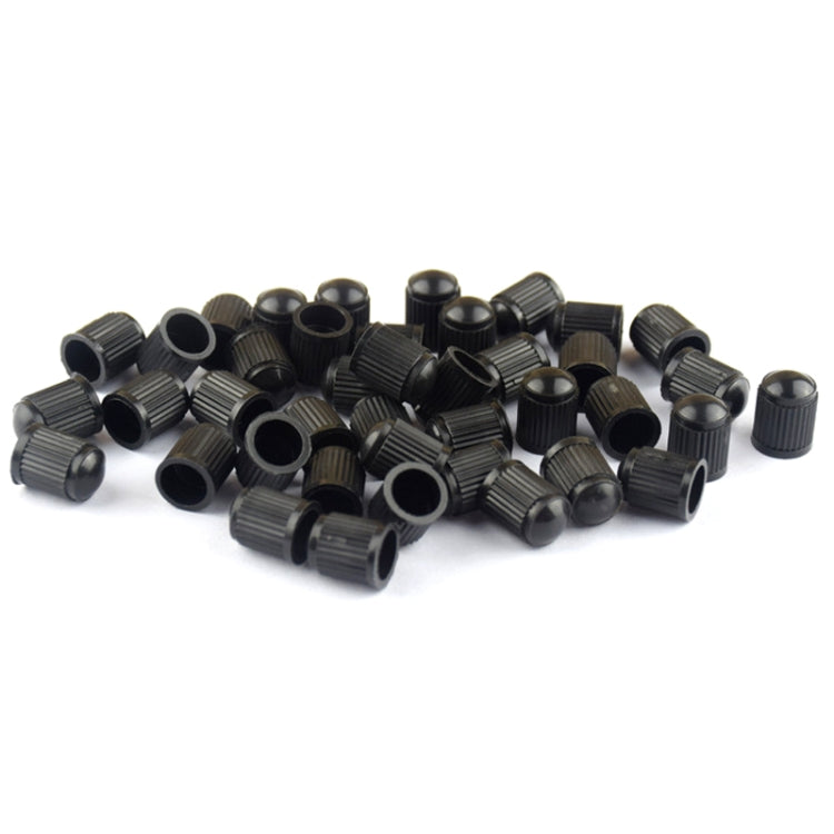 200 PCS Black Tire valve Dust Rubber Cap For Bicycle And Car, Diameter: 10mm(Black) by buy2fix