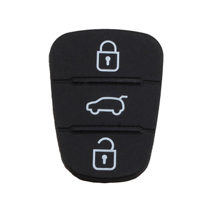 Replacement 3 Buttons Silicone Pad for Hyundai / Kia Car Key Shell, without Battery by buy2fix