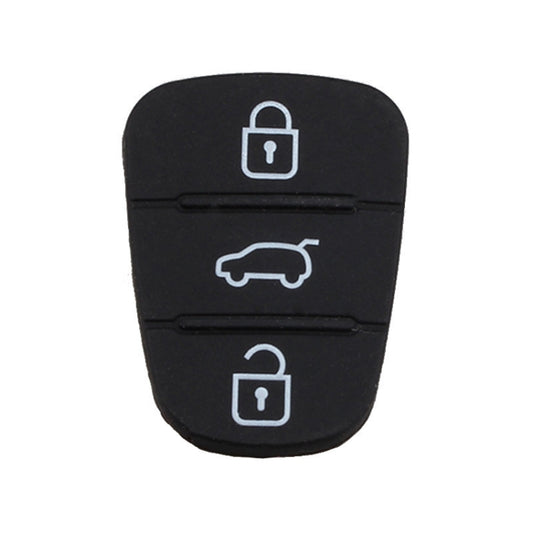 Replacement 3 Buttons Silicone Pad for Hyundai / Kia Car Key Shell, without Battery by buy2fix