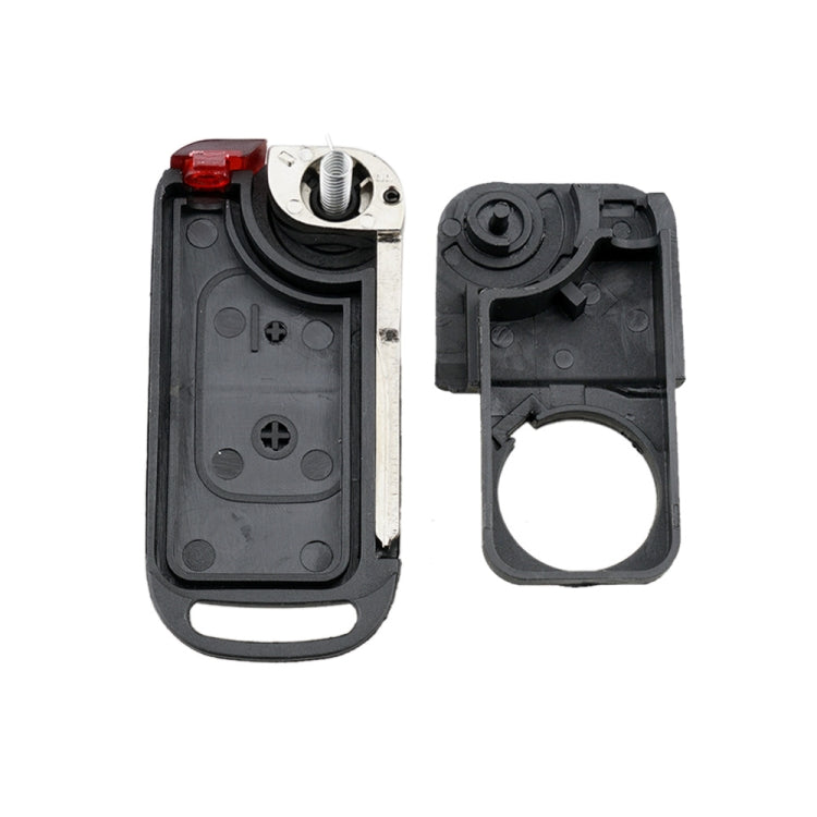 For Mercedes-Benz Car Keys Replacement 2 Buttons Car Key Case with Foldable Key Blade - Car Key Cases by buy2fix | Online Shopping UK | buy2fix