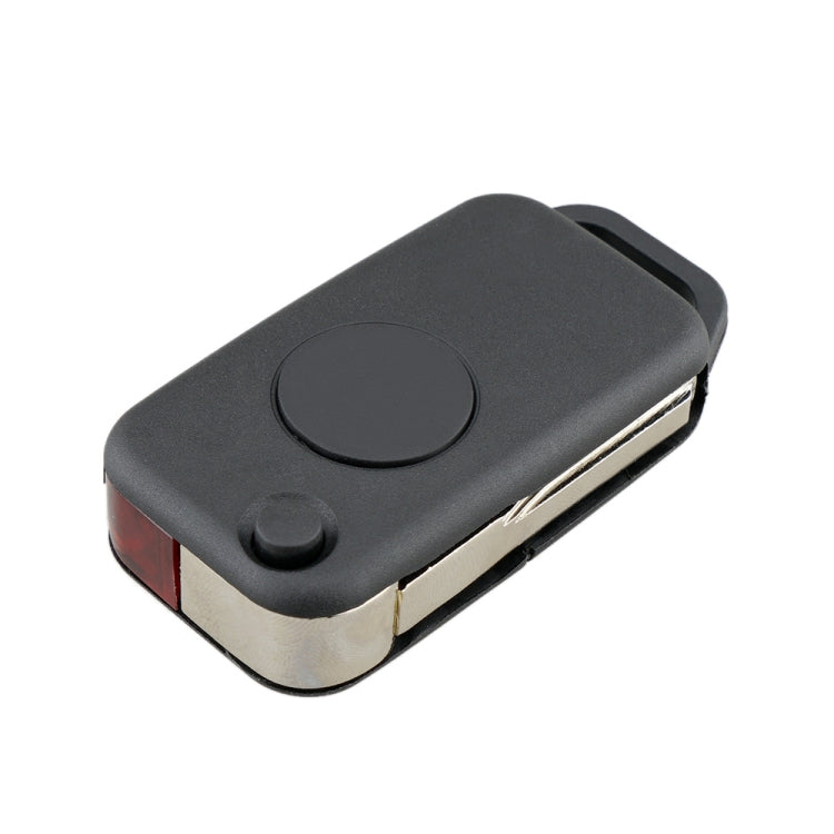 For Mercedes-Benz Car Keys Replacement 1 Button Car Key Case with Foldable Key Blade - Car Key Cases by buy2fix | Online Shopping UK | buy2fix