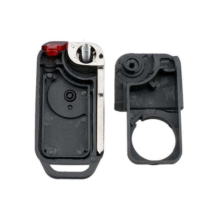For Mercedes-Benz Car Keys Replacement 1 Button Car Key Case with Foldable Key Blade - Car Key Cases by buy2fix | Online Shopping UK | buy2fix