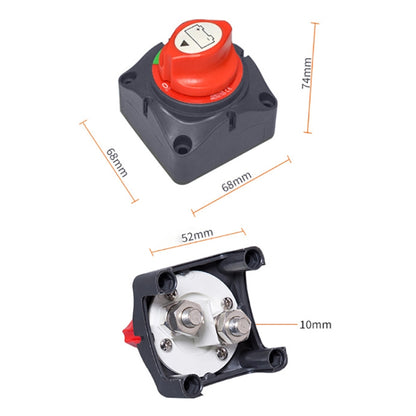 Car Auto RV Marine Boat Battery Selector Isolator Disconnect Rotary Switch Cut - Car Switches by buy2fix | Online Shopping UK | buy2fix