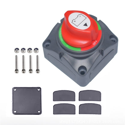 Car Auto RV Marine Boat Battery 3-level Current Distribution Selector Isolator Disconnect Rotary Switch Cut - Car Switches by buy2fix | Online Shopping UK | buy2fix