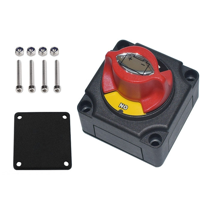 Car Auto RV Marine Boat Battery Selector Isolator Disconnect Rotary Switch Cut - Car Switches by buy2fix | Online Shopping UK | buy2fix