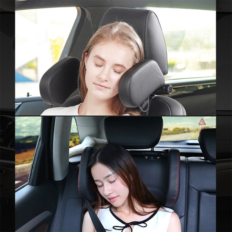 Car Seat Headrest Car Neck Pillow Sleep Side Headrest for Children and Adults (Black) by buy2fix