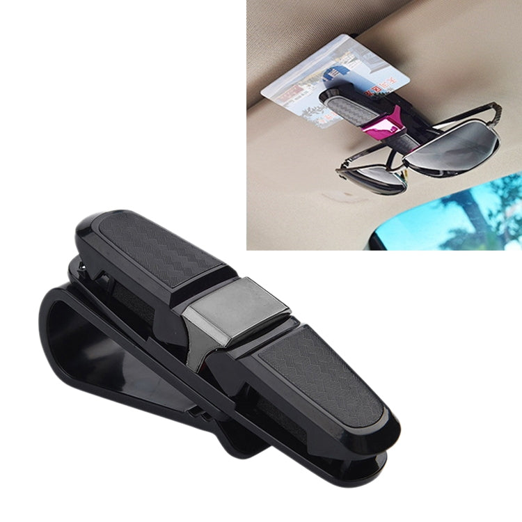 Vehicle Mounted Glasses Clip Car Eyeglass Bill Holder, Package: OPP Bag(Grey) by buy2fix
