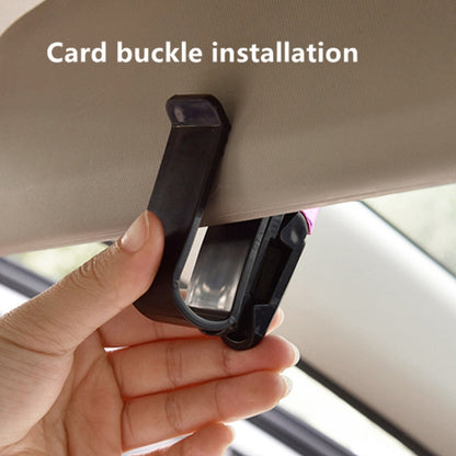Vehicle Mounted Glasses Clip Car Eyeglass Bill Holder, Package: OPP Bag(Grey) by buy2fix