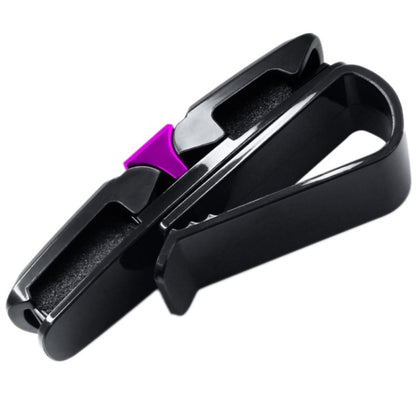 Vehicle Mounted Glasses Clip Car Eyeglass Bill Holder, Package: OPP Bag(Rose Red) by buy2fix