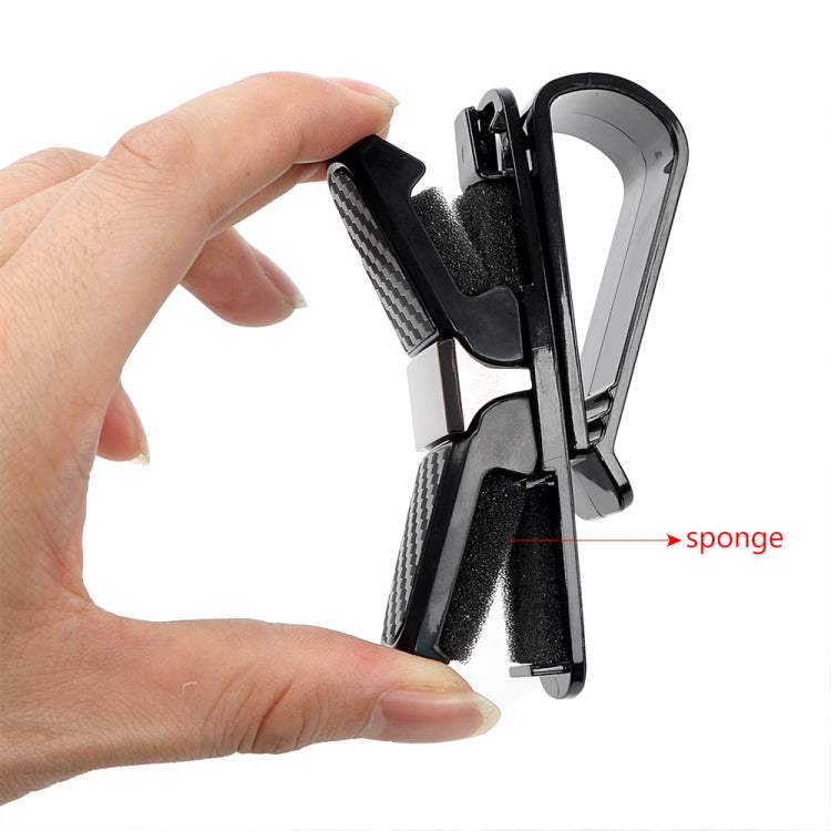 Vehicle Mounted Glasses Clip Car Eyeglass Bill Holder, Package: OPP Bag(Rose Red) by buy2fix