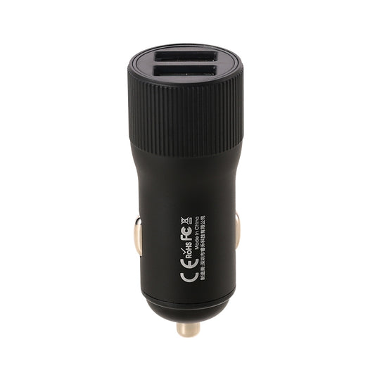 REMAX RCC221 Retour Series QC3.0 Dual USB Car Charger(Black) - Car Charger by REMAX | Online Shopping UK | buy2fix