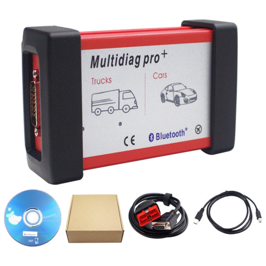 Scanner de Diagnostic automatique Multidiag Pro + OBD2 CDP TCS CDP Bluetooth OBD2 pour voitures/camions OBDII