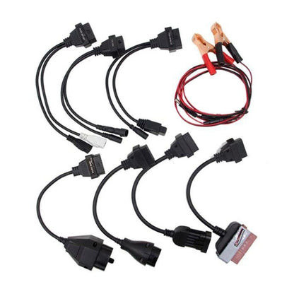 8 PCS Car Diagnostic Cable and Connector OBD2 Cable - Cables & Connectors by buy2fix | Online Shopping UK | buy2fix