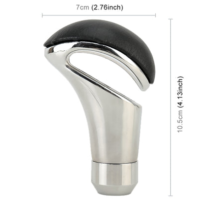 Universal Hollow Leather + Metal Car Gear Shift Knob by buy2fix