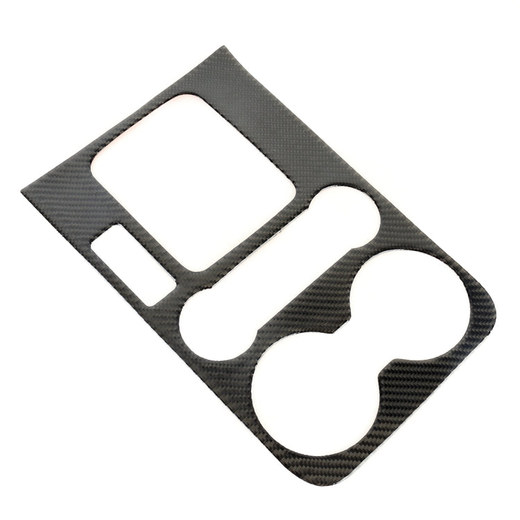 Car Carbon Fiber Gearshift Panel Frame Decorative Sticker for Volkswagen Touareg 2011-2018 by buy2fix