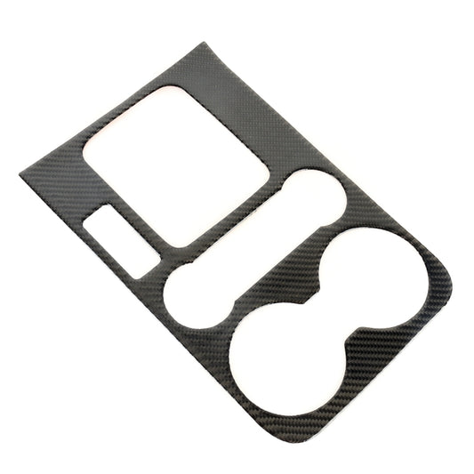 Car Carbon Fiber Gearshift Panel Frame Decorative Sticker for Volkswagen Touareg 2011-2018 by buy2fix