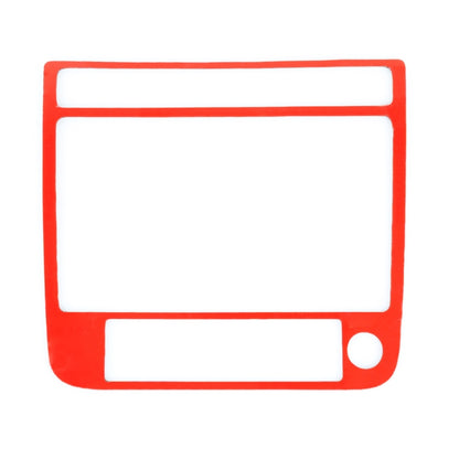 Car Carbon Fiber Navigation Panel Decorative Sticker for Volkswagen Touareg 2011-2018 by buy2fix