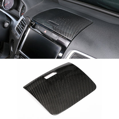 Car Carbon Fiber Instrument Panel Storage Panel Frame Decorative Sticker for Volkswagen Touareg 2011-2018 by buy2fix