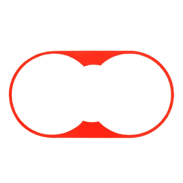 Car Carbon Fiber Rear Armrest Water Cup Holder Panel Decorative Sticker for Volkswagen Touareg 2011-2018 by buy2fix