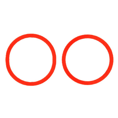 2 PCS Car Carbon Fiber Instrument Panel Air Outlet Decorative Sticker for Volkswagen Touareg 2011-2018 by buy2fix