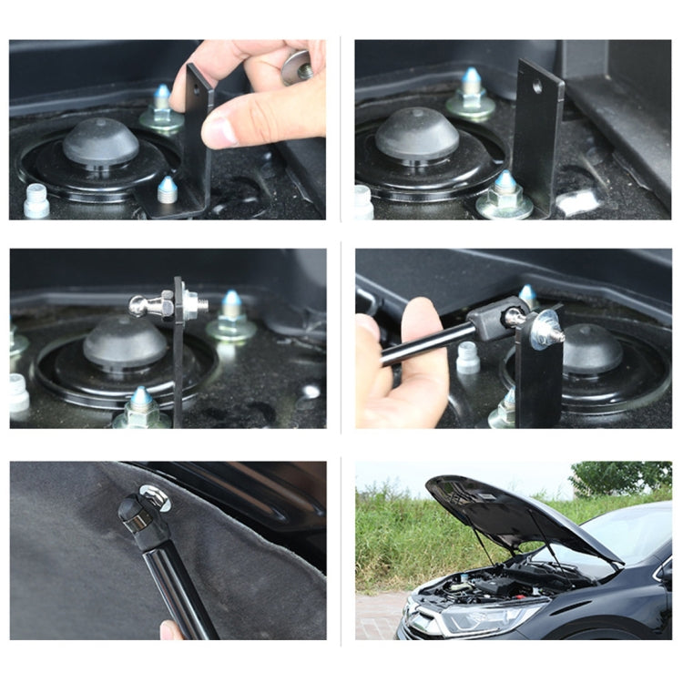 2 PCS Hood Lift Supports Struts Shocks Springs Dampers Gas Charged Props for Honda CRV 2017 - Trunk & Bumper Accessories by buy2fix | Online Shopping UK | buy2fix