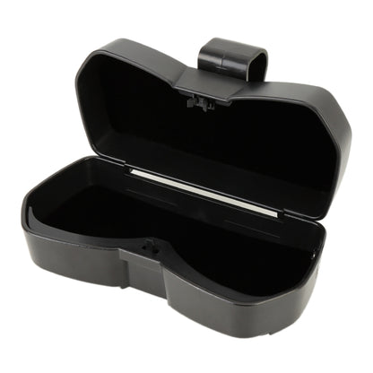 Car Multi-functional Glasses Case Sunglasses Storage Holder with Card Slot, Diamond Style (Black) by buy2fix
