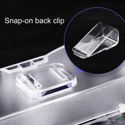 Car Multi-functional Glasses Case Sunglasses Storage Holder with Card Slot, Diamond Style (Black) by buy2fix