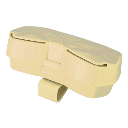 Car Multi-functional Glasses Case Sunglasses Storage Holder with Card Slot, Diamond Style (Beige) by buy2fix