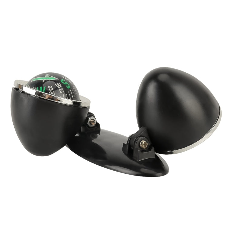 2 in 1 Guide Ball Car Guidance Compass Thermometer Cars Auto Dashboard - Clocks & Car Meters by buy2fix | Online Shopping UK | buy2fix