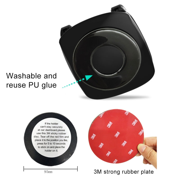 Car Center Console Dashboard Mobile Phone Holder for 3.5-6.5 inches Cellphone by buy2fix