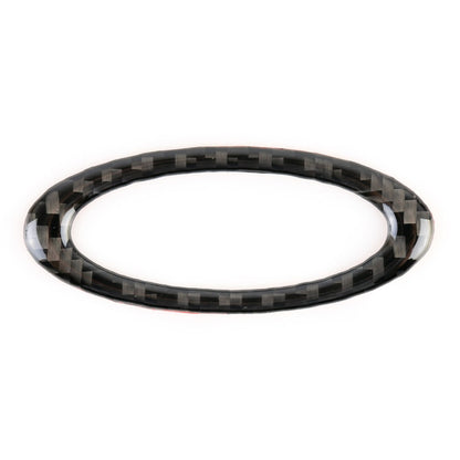 Car Carbon Fiber Steering Wheel Frame Decorative Sticker for Ford New Mondeo 2013-2019 by buy2fix