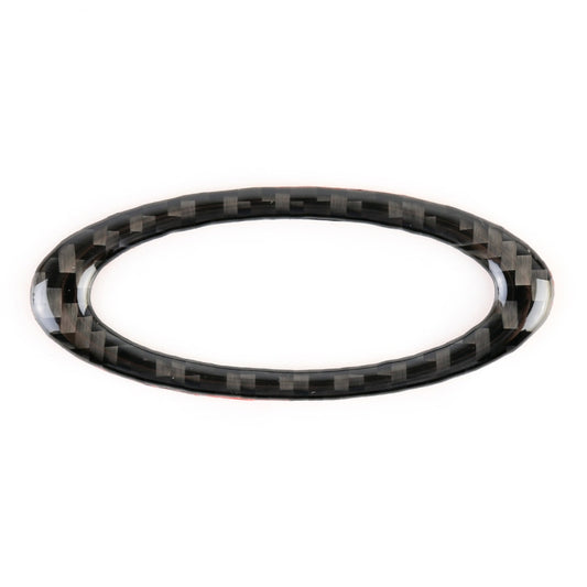 Car Carbon Fiber Steering Wheel Frame Decorative Sticker for Ford New Mondeo 2013-2019 by buy2fix