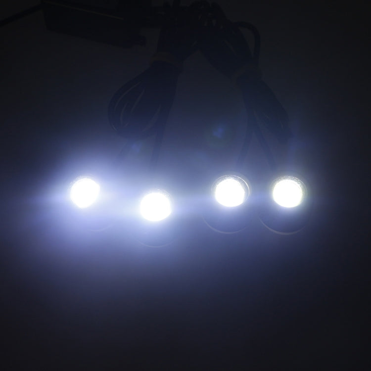 4x1.5W Car LED Reversing Light with Wireless Remote Control - Brake Lights by buy2fix | Online Shopping UK | buy2fix