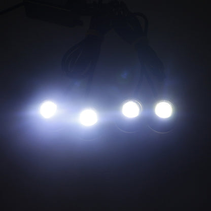 4x1.5W Car LED Reversing Light with Wireless Remote Control - Brake Lights by buy2fix | Online Shopping UK | buy2fix